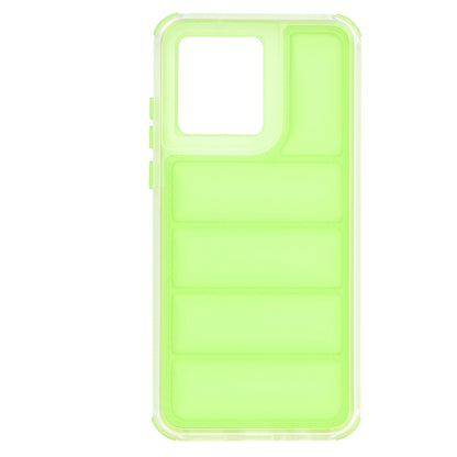 Custodia per Motorola Moto G84, Techsuit, Wave Shield, Verde