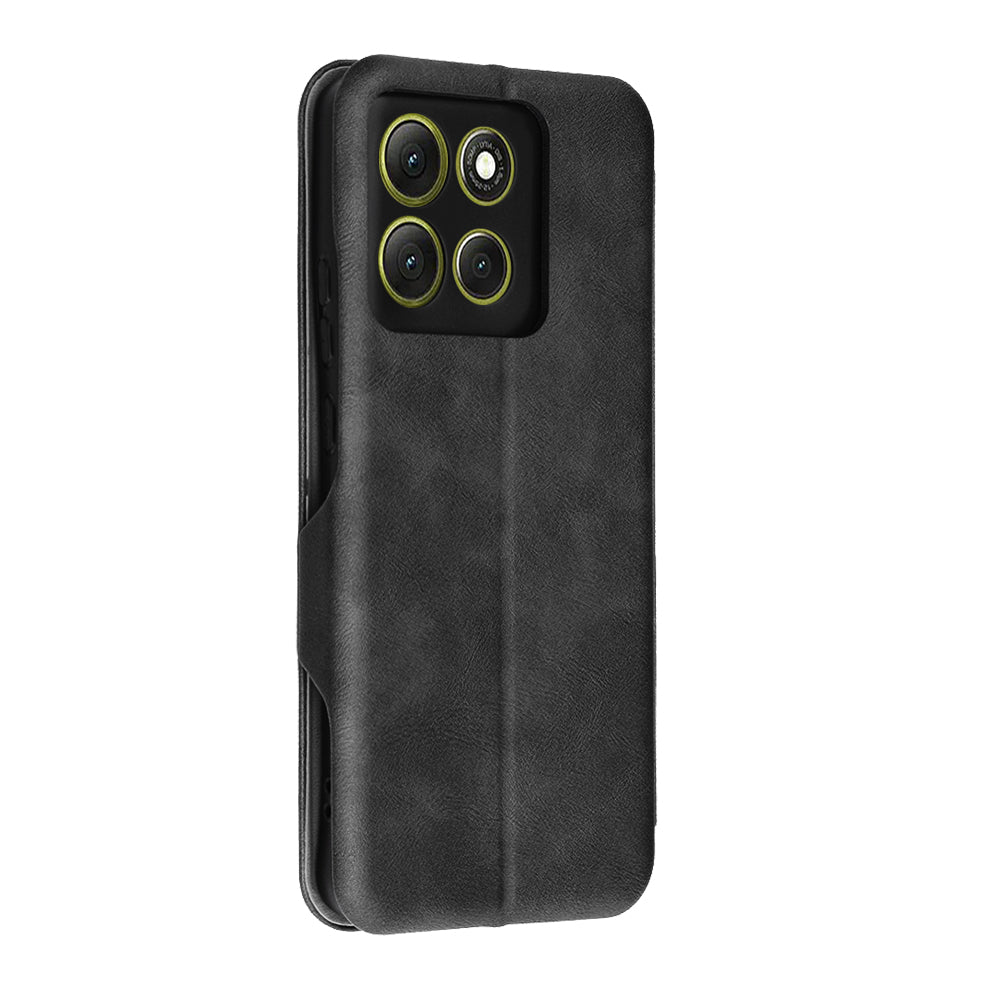 Custodia per Motorola Moto G86, Techsuit, Safe Wallet Plus, Nera