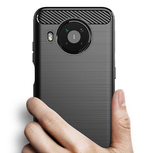 Custodia per Nokia X10 / X20, Techsuit, Carbonio, Nera
