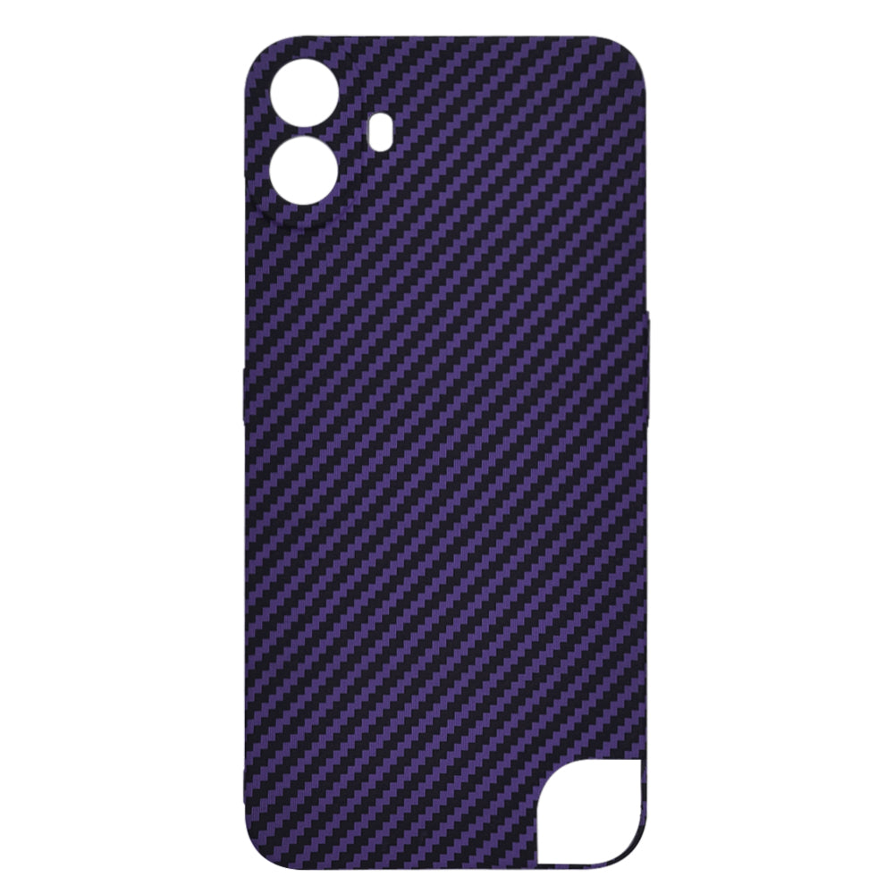 Custodia per Nothing CMF Phone 1, Techsuit, Carbonite FiberShell, Viola