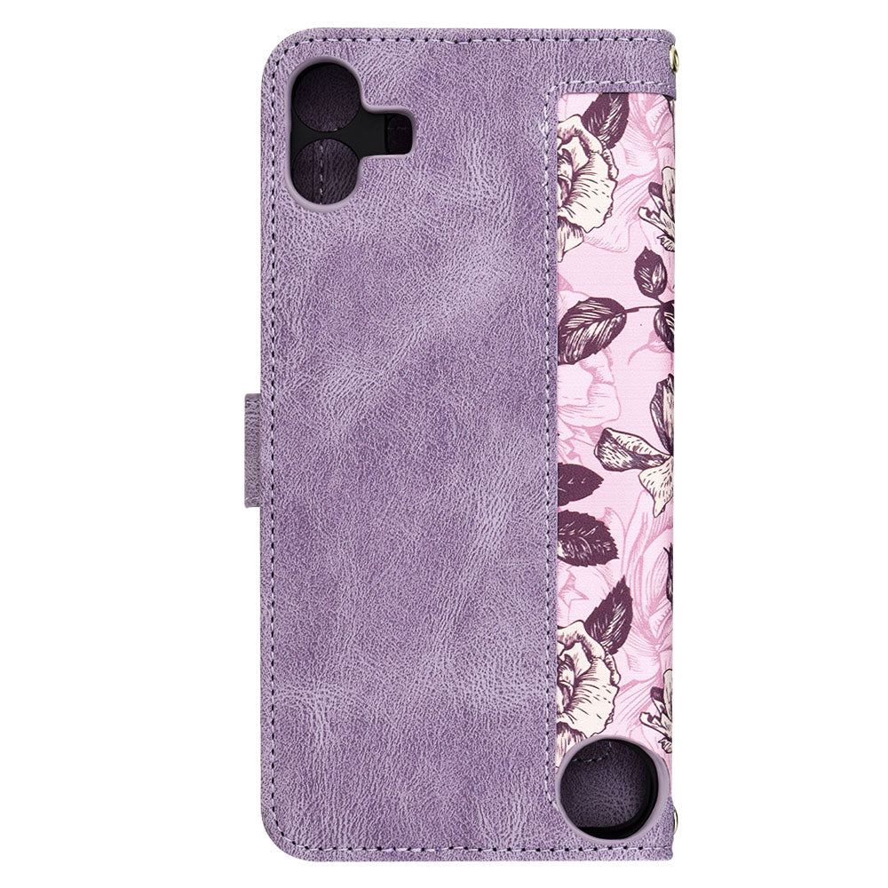 Custodia per Nothing CMF Phone 1, Techsuit, FlipCraft, Viola