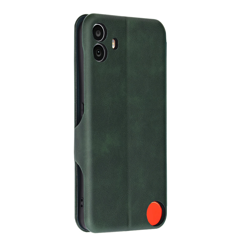 Custodia per Nothing CMF Phone 1, Techsuit, Safe Wallet Plus, Verde