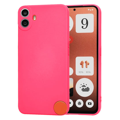 Custodia per Nothing CMF Phone 1, Techsuit, SoftFlex, Rosa Scuro