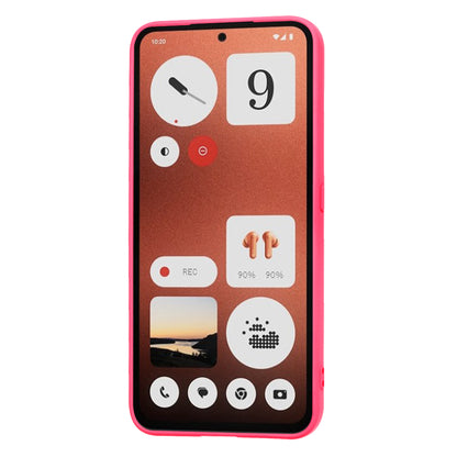 Custodia per Nothing CMF Phone 1, Techsuit, SoftFlex, Rosa Scuro