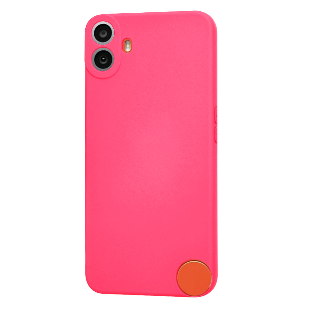 Custodia per Nothing CMF Phone 1, Techsuit, SoftFlex, Rosa Scuro