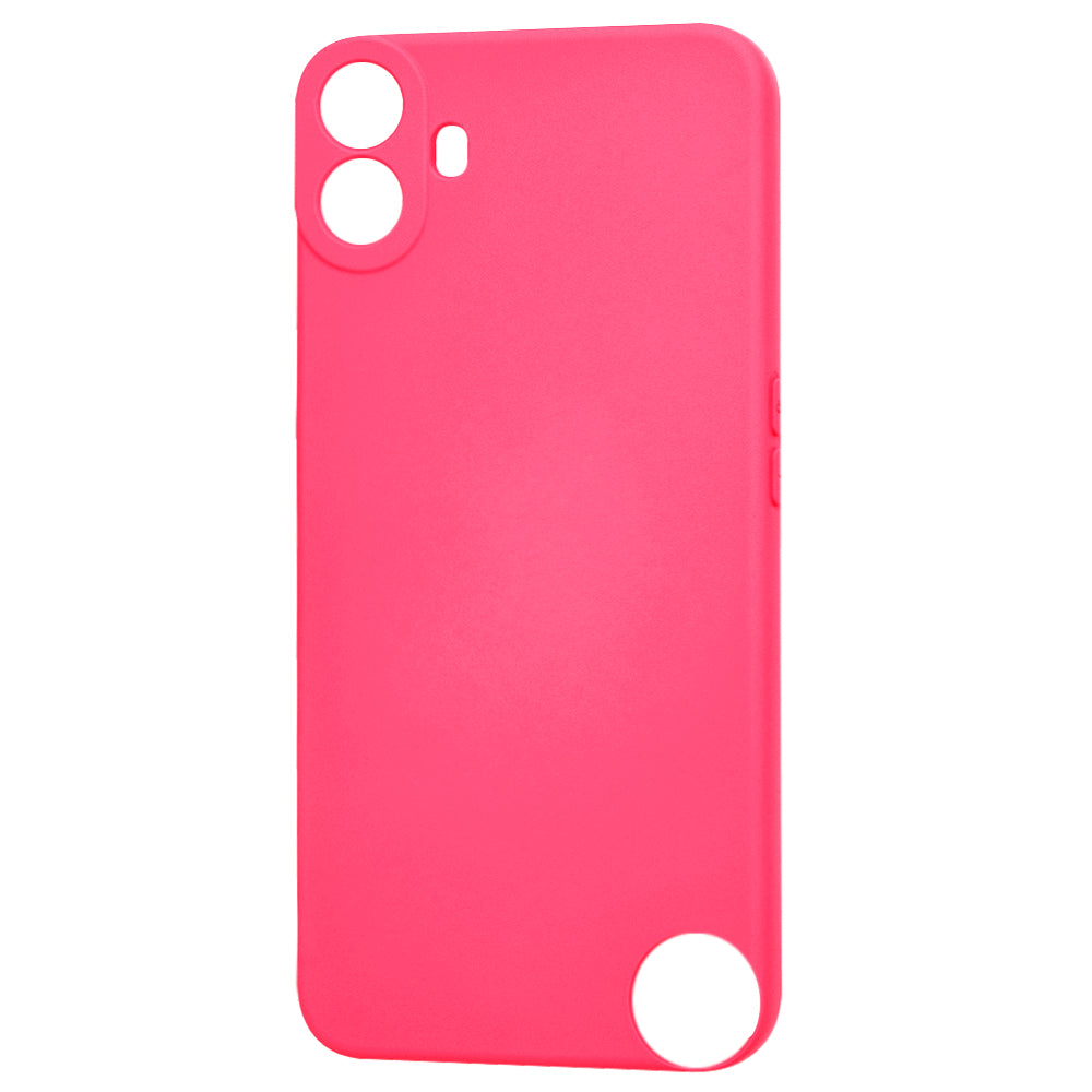 Custodia per Nothing CMF Phone 1, Techsuit, SoftFlex, Rosa Scuro