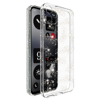 Custodia per Nothing CMF Phone 1, Techsuit, SparkleSkin, Trasparente