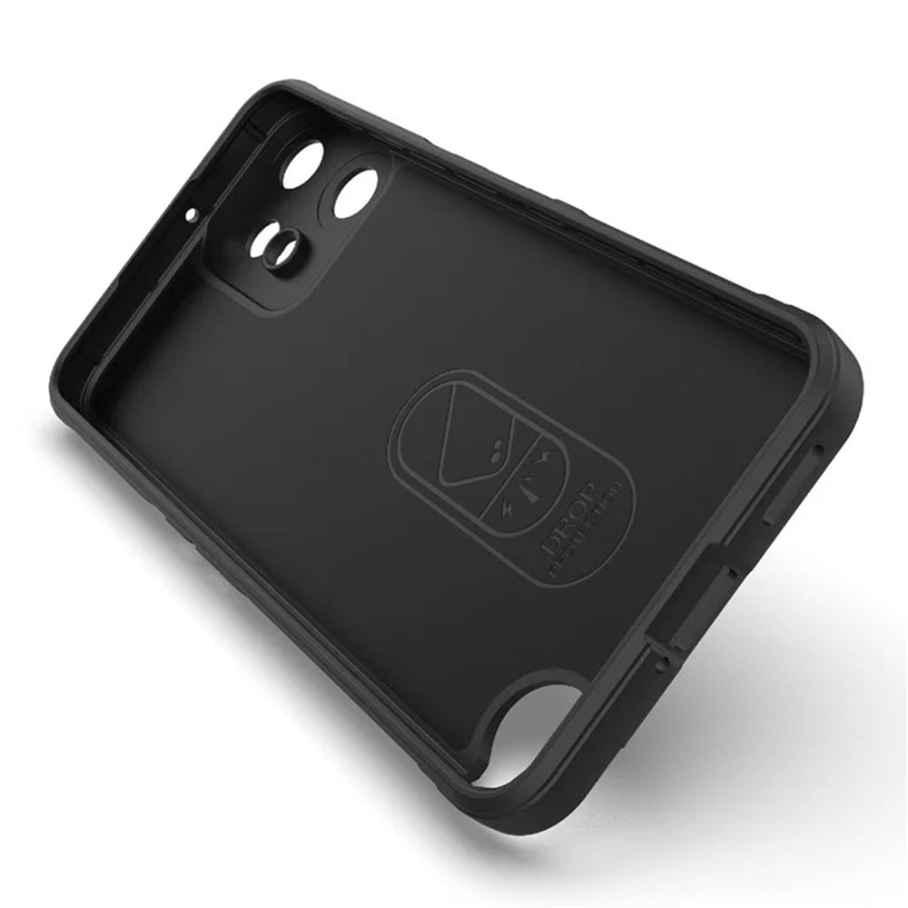 Custodia per Nothing CMF Phone 2 Pro, Techsuit, Magic Shield, Nera