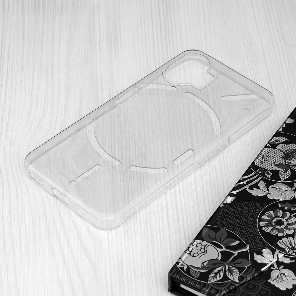 Custodia per Nothing Phone (2), Techsuit, Design Speciale Trasparente, Trasparente