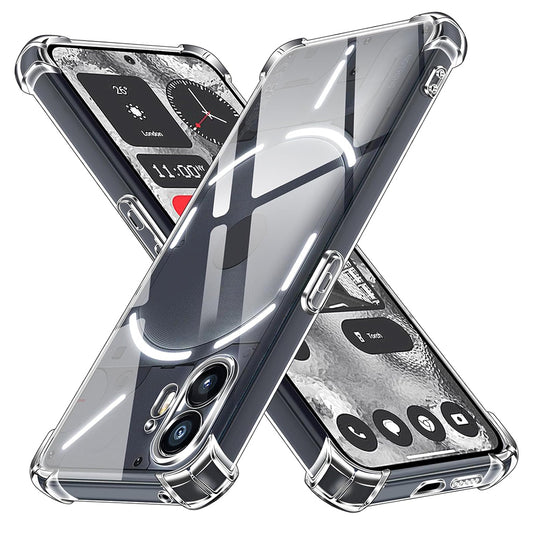 Custodia per Nothing Phone (2), Techsuit, Shockproof Clear, Trasparente