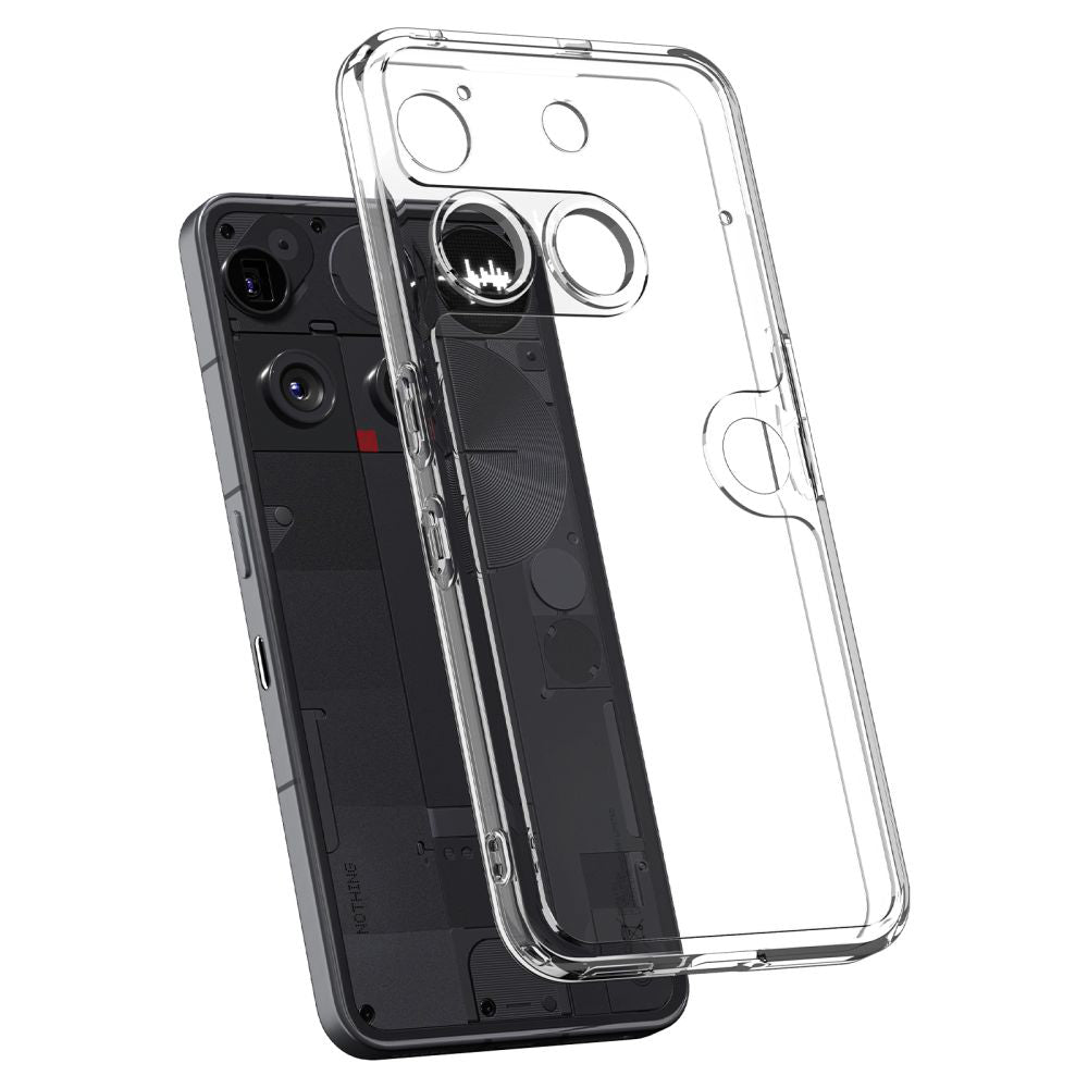 Custodia per Nothing Phone (3), Spigen, Ultra Hybrid, Trasparente ACS08567