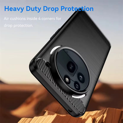 Custodia per Nothing Phone (3a) Pro, Techsuit, Carbonio, Nera