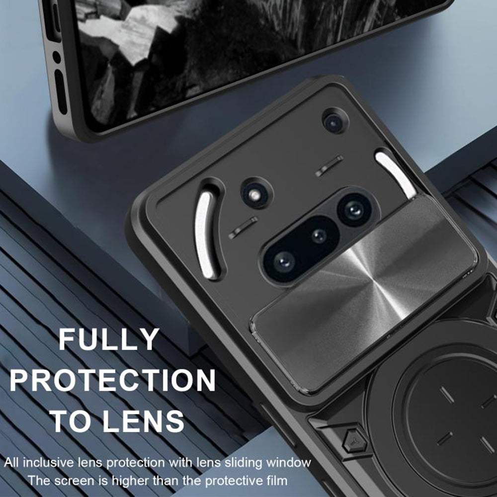 Custodia per Nothing Phone (3a), Techsuit, CamGuard Pro, Nera