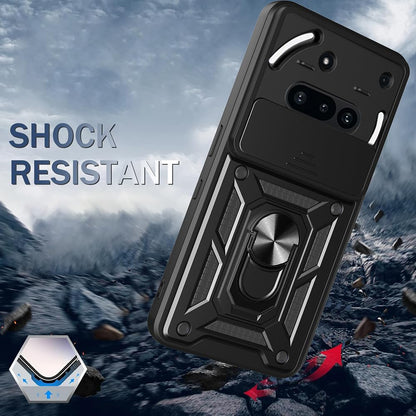 Custodia per Nothing Phone (3a), Techsuit, CamShield, Nera