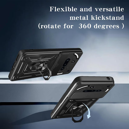 Custodia per Nothing Phone (3a), Techsuit, CamShield, Nera
