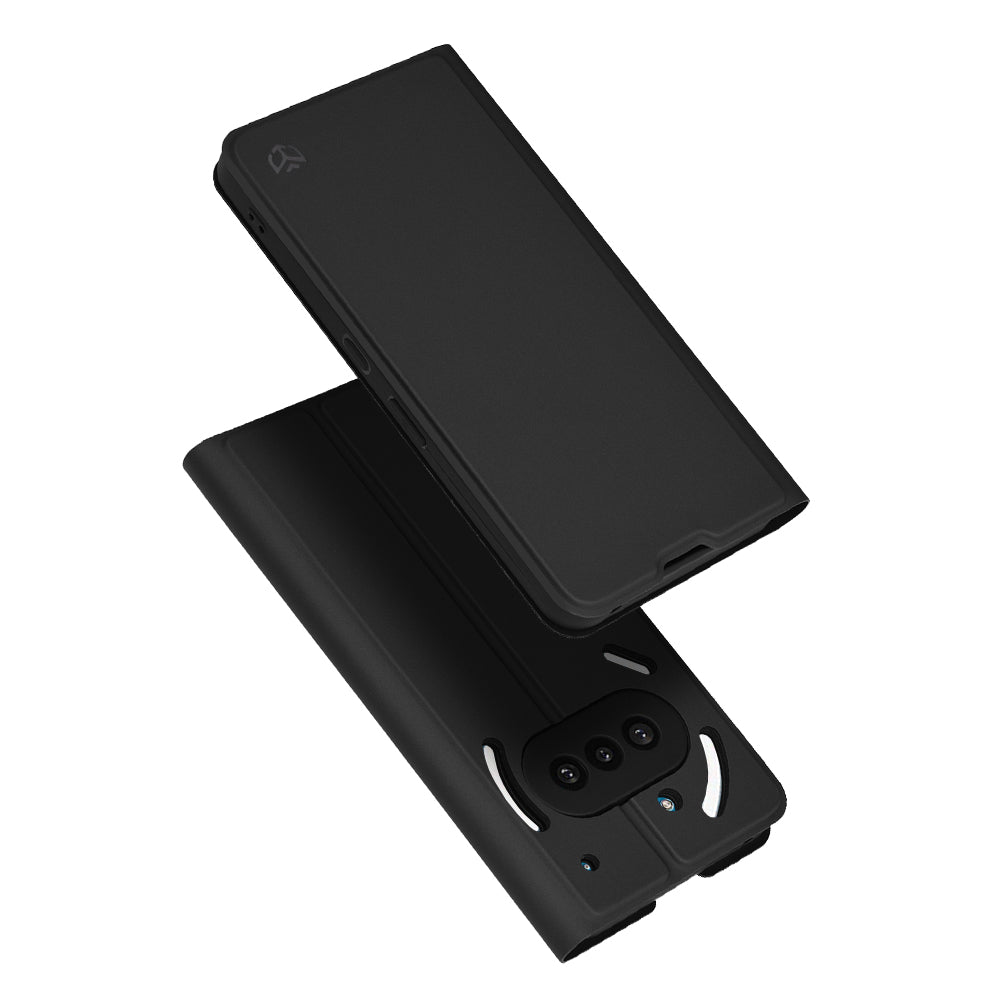 Custodia per Nothing Phone (3a), Techsuit, Magskin Book, Nera