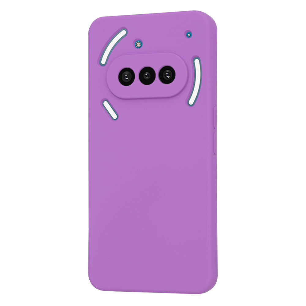 Custodia per Nothing Phone (3a), Techsuit, SoftFlex, Viola