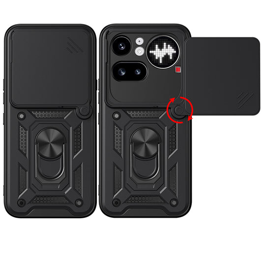 Custodia per Nothing Phone (4a) Pro, Techsuit, CamShield, Blu