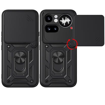 Custodia per Nothing Phone (4a) Pro, Techsuit, CamShield, Nera