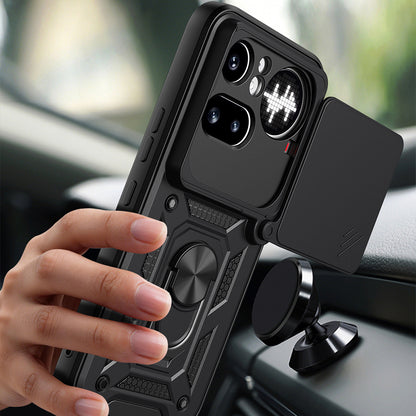 Custodia per Nothing Phone (4a) Pro, Techsuit, CamShield, Nera