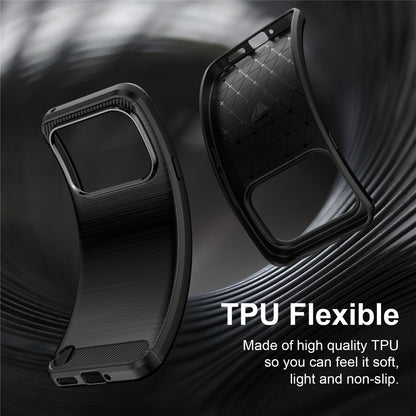 Custodia per Nothing Phone (4a) Pro, Techsuit, Carbonio, Nera