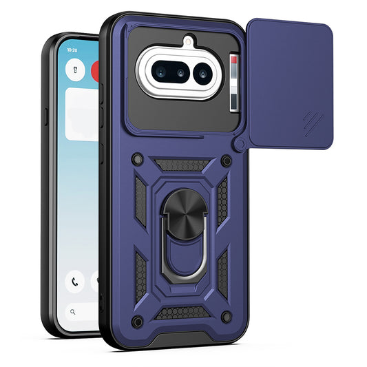 Custodia per Nothing Phone (4a), Techsuit, CamShield, Blu