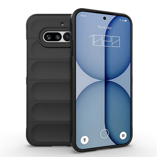 Custodia per Nothing Phone (4a), Techsuit, Magic Shield, Nera