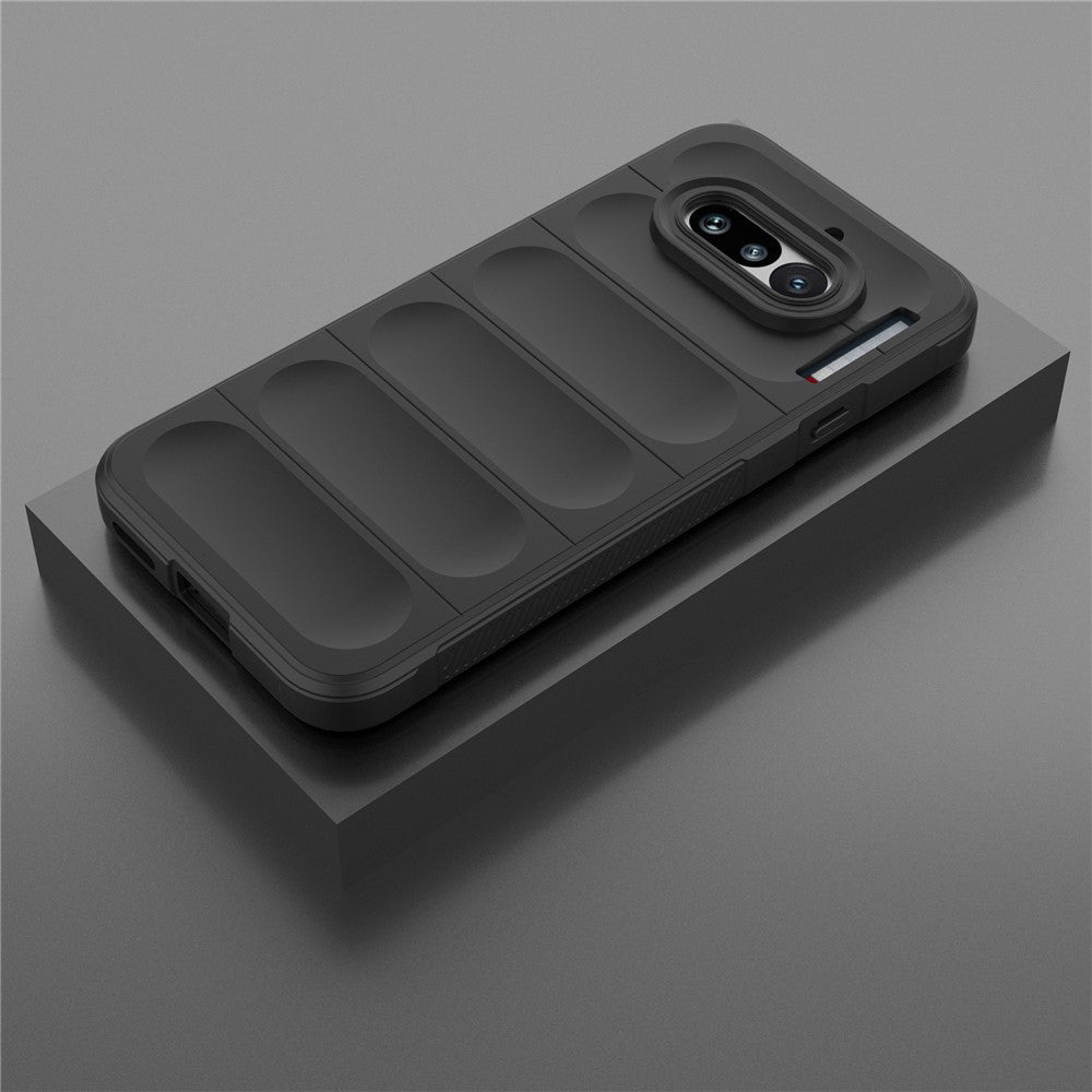 Custodia per Nothing Phone (4a), Techsuit, Magic Shield, Nera