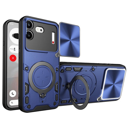 Custodia per Nothing Phone (4b), Techsuit, CamGuard Pro, Blu