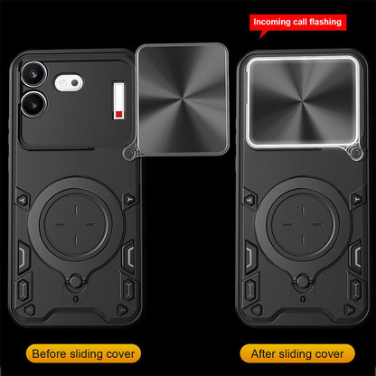 Custodia per Nothing Phone (4b), Techsuit, CamGuard Pro, Nera