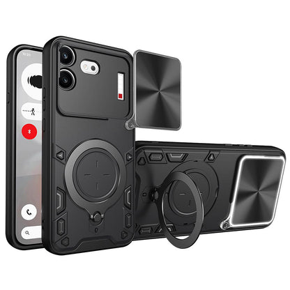 Custodia per Nothing Phone (4b), Techsuit, CamGuard Pro, Nera