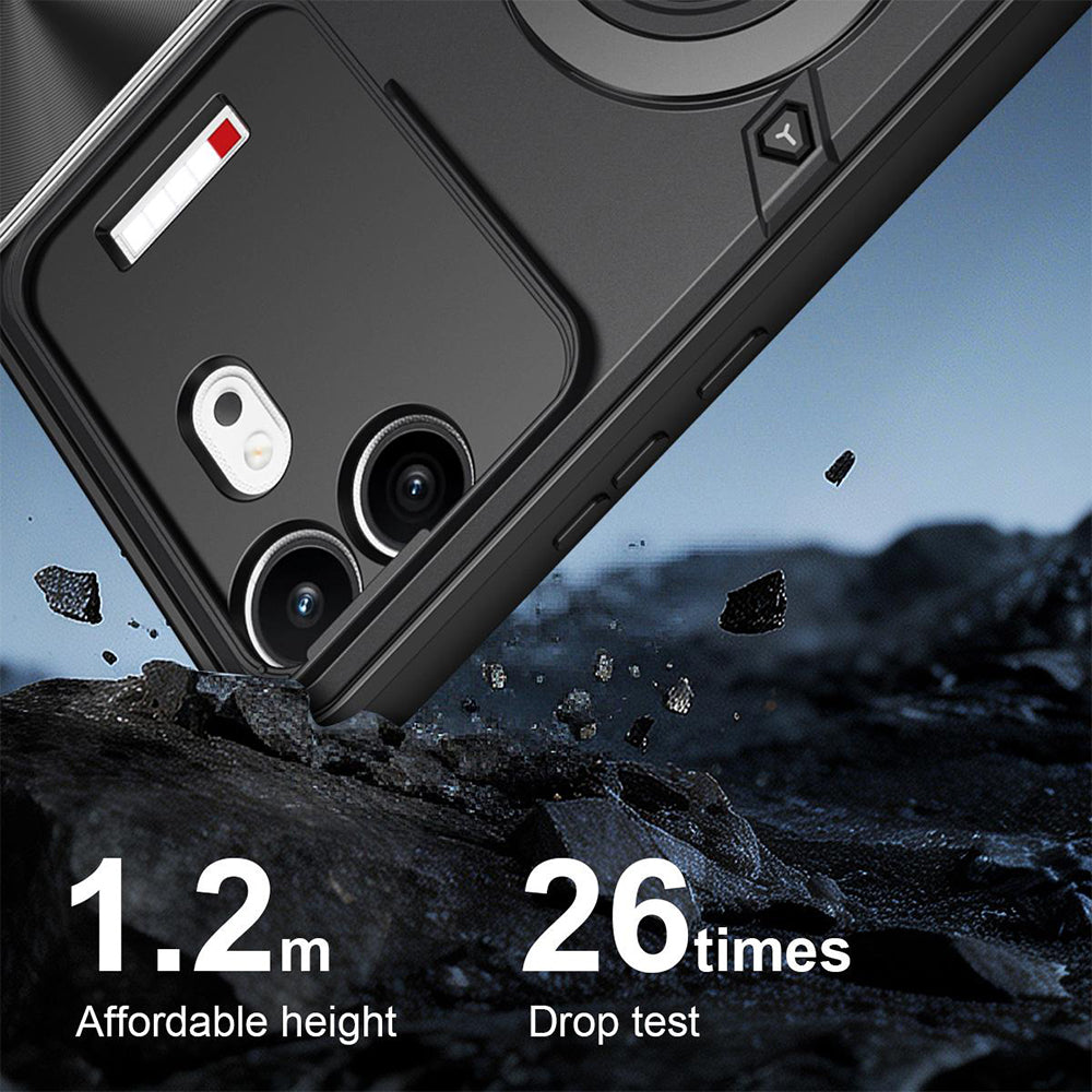 Custodia per Nothing Phone (4b), Techsuit, CamGuard Pro, Nera