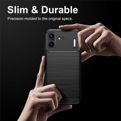 Case for Nothing Phone (4b), Techsuit, Carbon, Black
