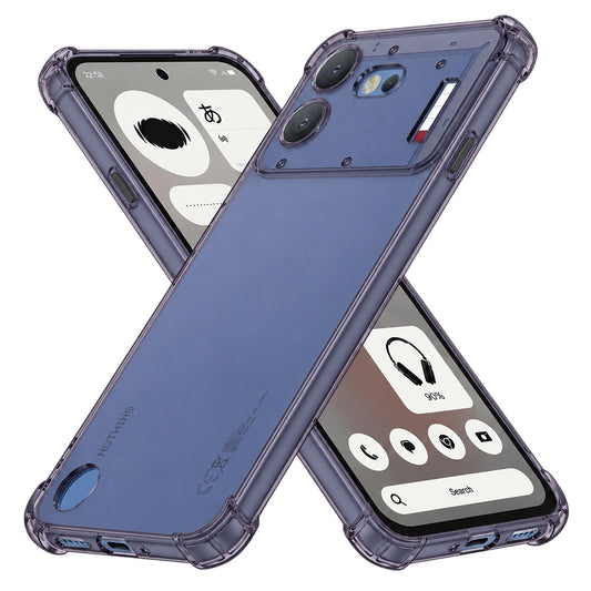Custodia per Nothing Phone (4b), Techsuit, Shockproof Clear, Fumè