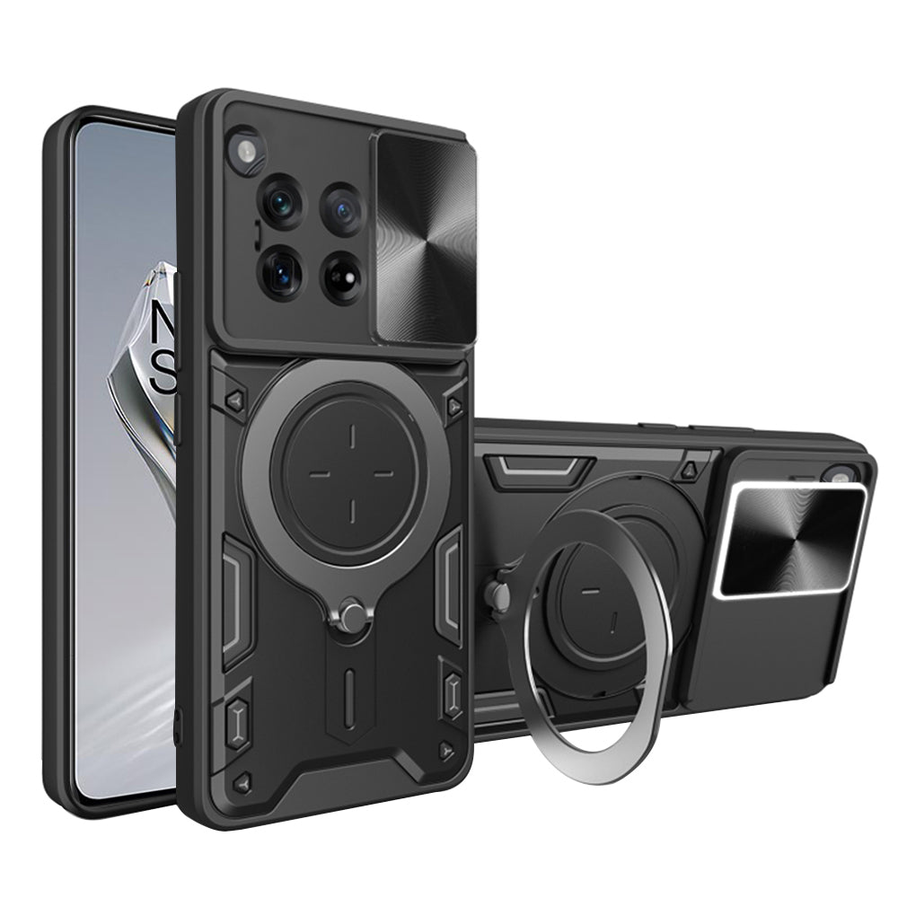 Custodia per OnePlus 12, Techsuit, CamGuard Pro, Nera