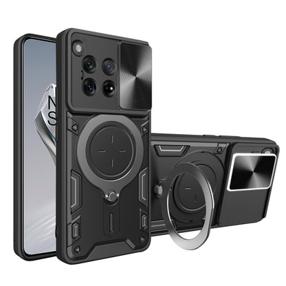 Custodia per OnePlus 12, Techsuit, CamGuard Pro, Nera