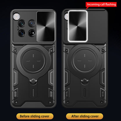 Custodia per OnePlus 12, Techsuit, CamGuard Pro, Nera