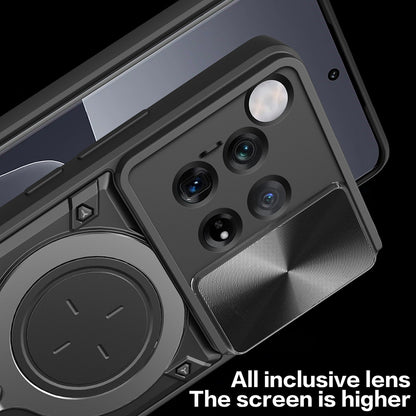 Custodia per OnePlus 12, Techsuit, CamGuard Pro, Nera