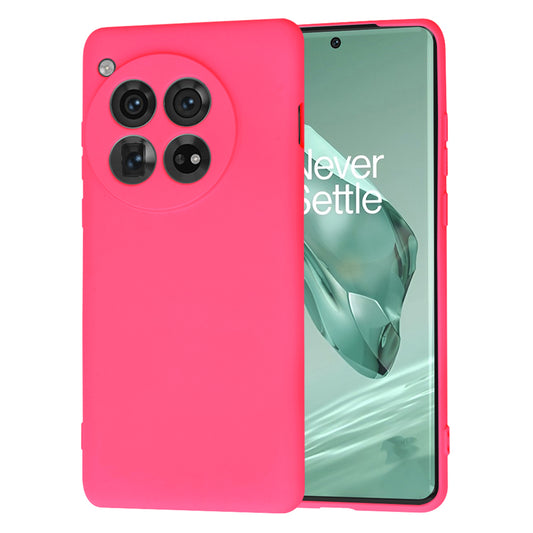 Custodia per OnePlus 12, Techsuit, SoftFlex, Rosa Scuro