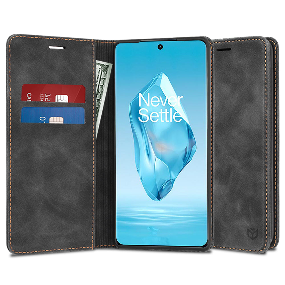 Custodia per OnePlus 12R, Techsuit, Confy, Nera