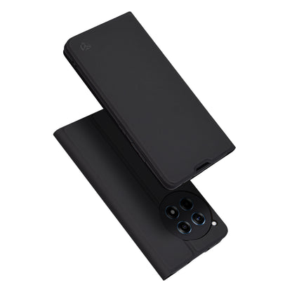 Custodia per OnePlus 12R, Techsuit, Magskin Book, Nera