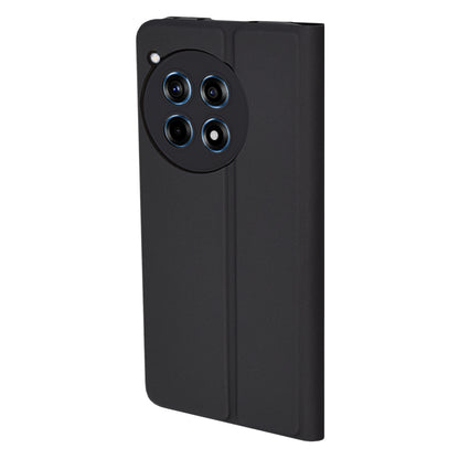 Custodia per OnePlus 12R, Techsuit, Magskin Book, Nera