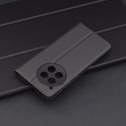 Custodia per OnePlus 12R, Techsuit, Magskin Book, Nera
