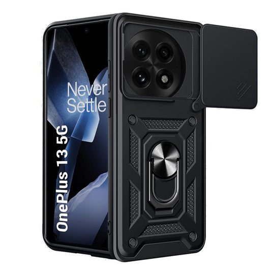Custodia per OnePlus 13, Techsuit, CamShield, Nera