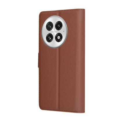 Custodia per OnePlus 13, Techsuit, Leather Folio, Marrone