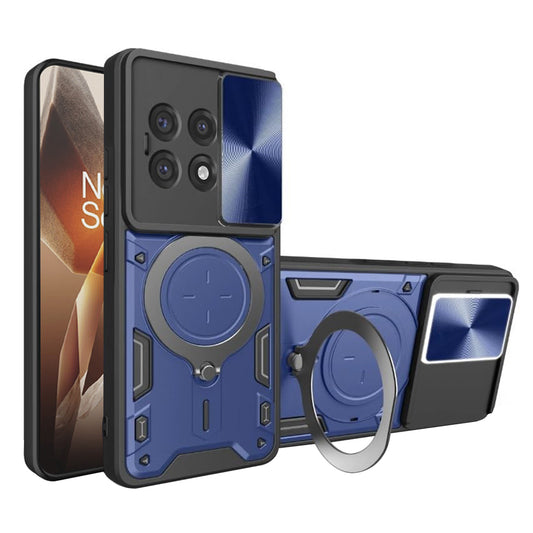 Custodia per OnePlus 13R, Techsuit, CamGuard Pro, Blu