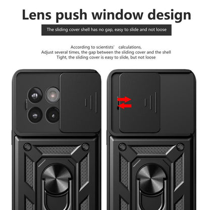 Custodia per OnePlus 13R, Techsuit, CamShield, Rosa