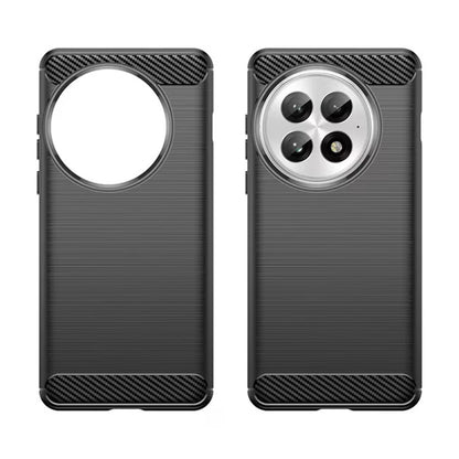 Custodia per OnePlus 13R, Techsuit, Carbonio, Nera