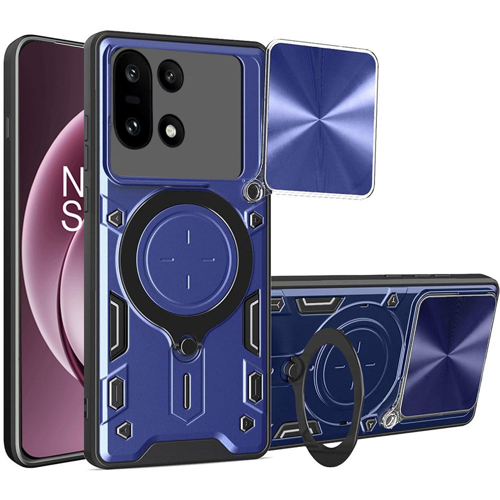 Custodia per OnePlus 15, Techsuit, CamGuard Pro, Blu