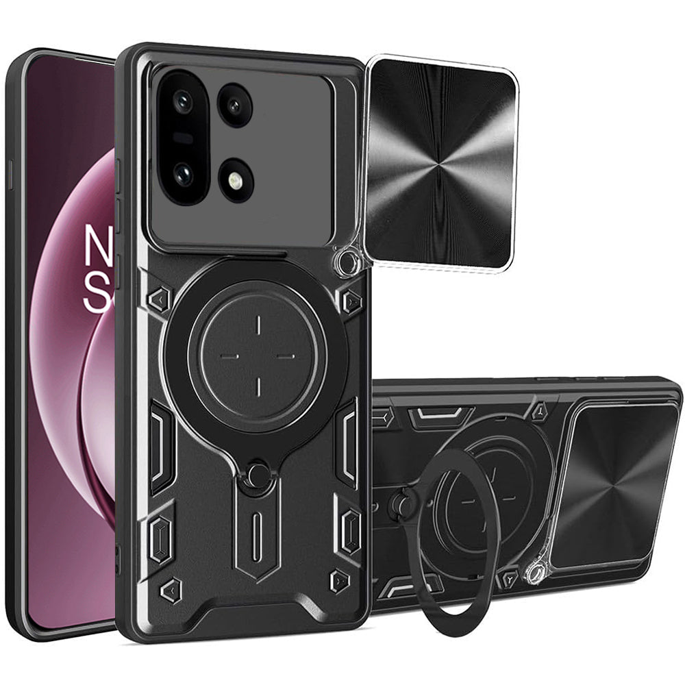 Custodia per OnePlus 15, Techsuit, CamGuard Pro, Nera